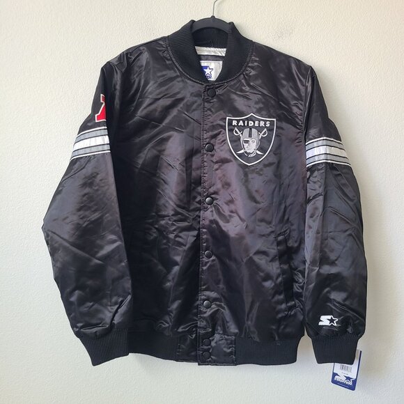 Starter NFL Las Vegas Raiders Jacket LS200167 Size L Black